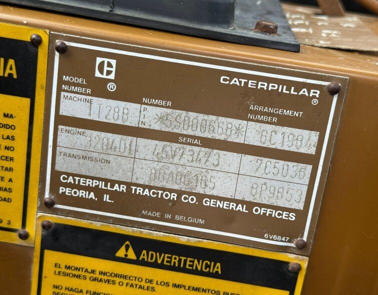 CATERPILLAR IT28B **HIGH DUMP**